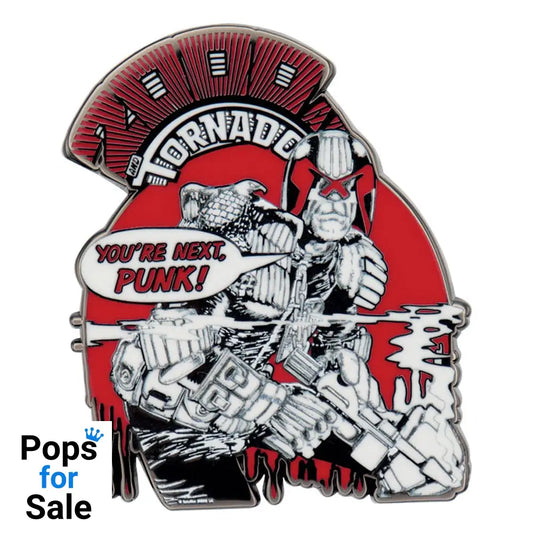 2000 AD Pin Badge Judge Dredd You're Next Punk Limited Edition