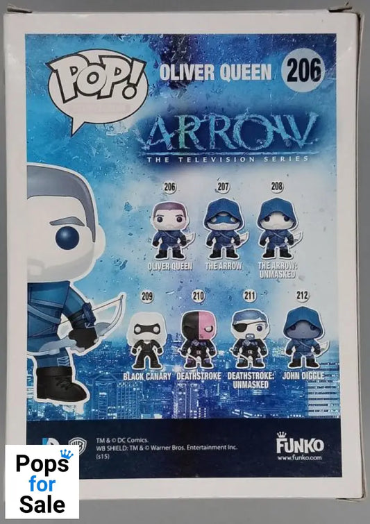 206 Oliver Queen - Arrow Funko POP - Box Damaged