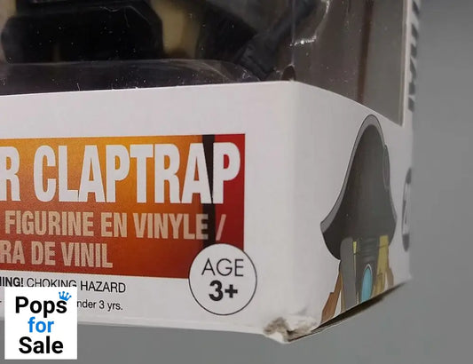 208 Emperor Claptrap - Borderlands - Funko POP - Box Damaged