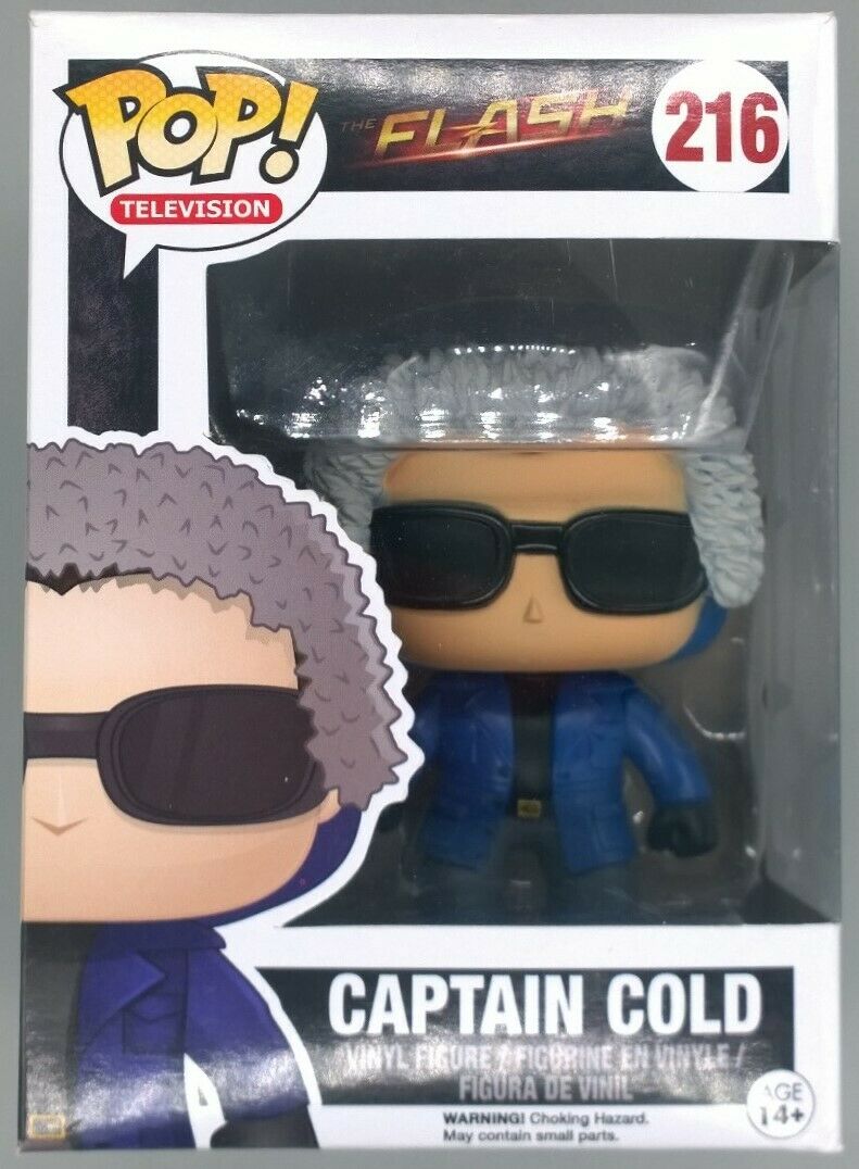 #216 Captain Cold - The Flash Funko POP - PopsforSale.co.uk