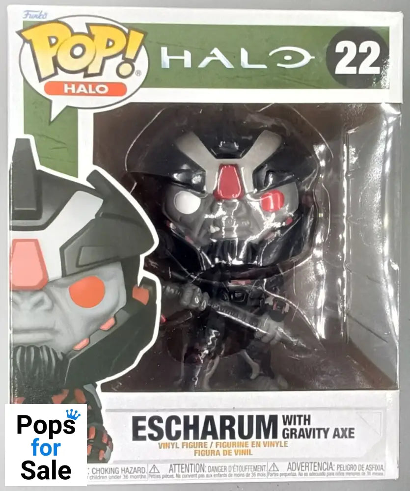 22 Escharum (with Gravity Axe) - 6 Inch - Halo Funko POP