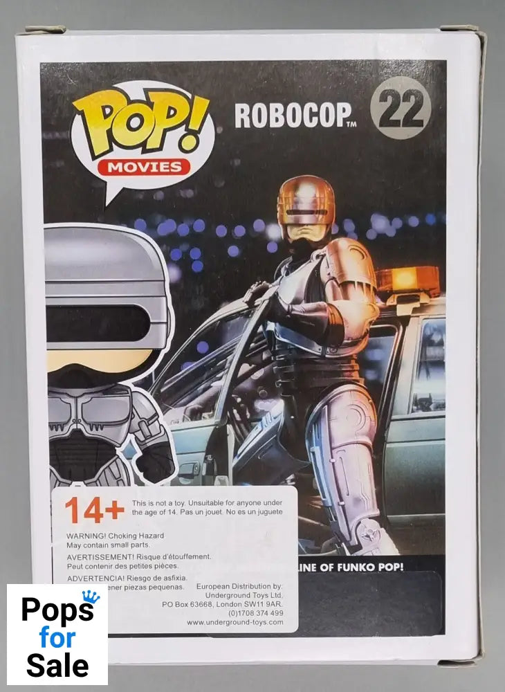 #22 RoboCop - Robocop Funko POP