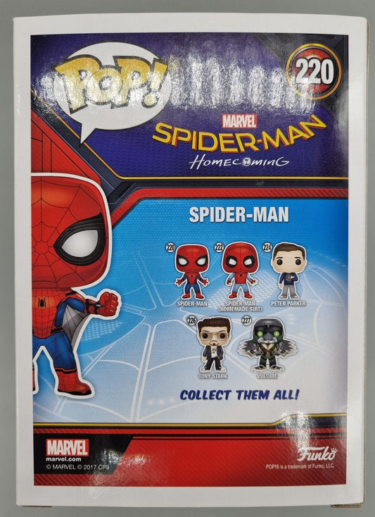 #220 Spider-Man Wingsuit Homecoming Marvel Collectors Corps Funko POP - PopsforSale.co.uk