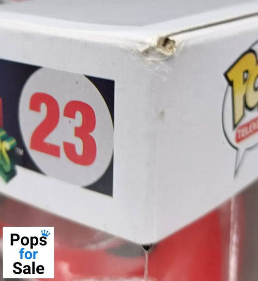 23 Red Ranger - Power Rangers - Funko POP - Box Damaged