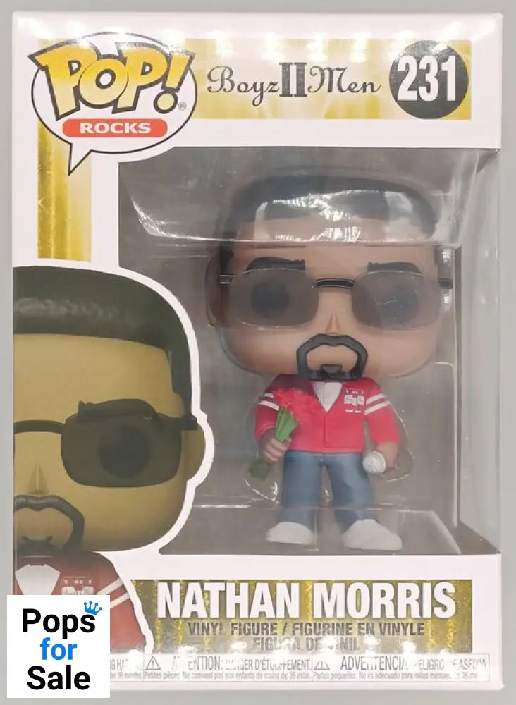 #231 Nathan Morris - Rocks - Boyz II Men Funko POP