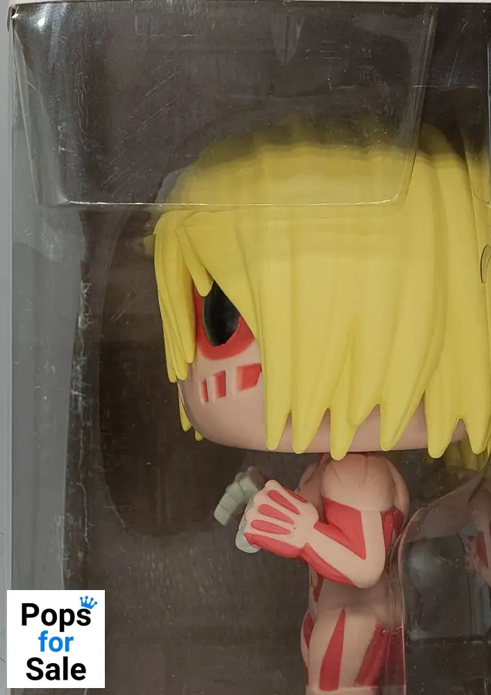 #233 Female Titan 6 Inch Glow Attack on Titan - Box Damaged Funko POP