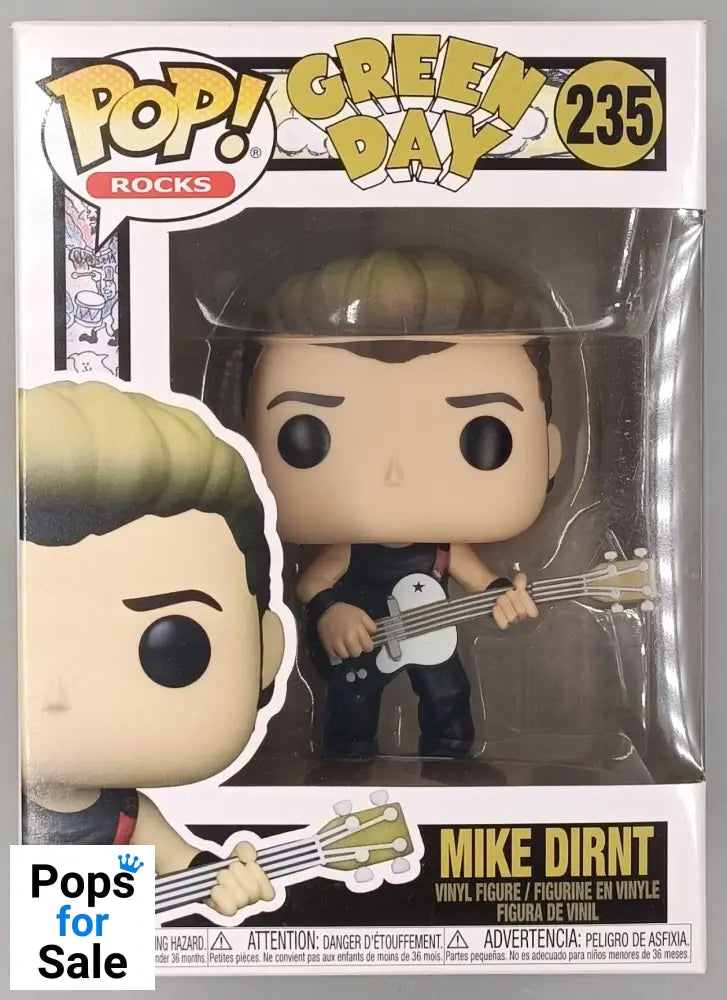 235 Mike Dirnt - Green Day - Rocks Funko POP