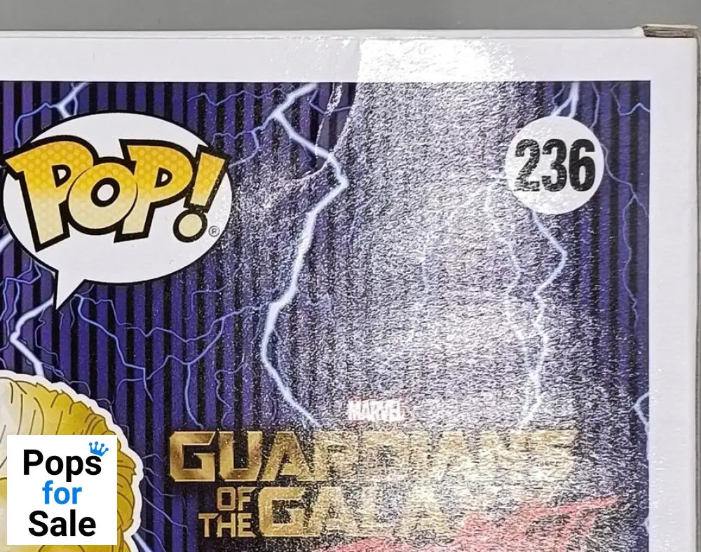 #236 The Collector (Gold) Marvel Guardians of th- Box Damaged Funko POP