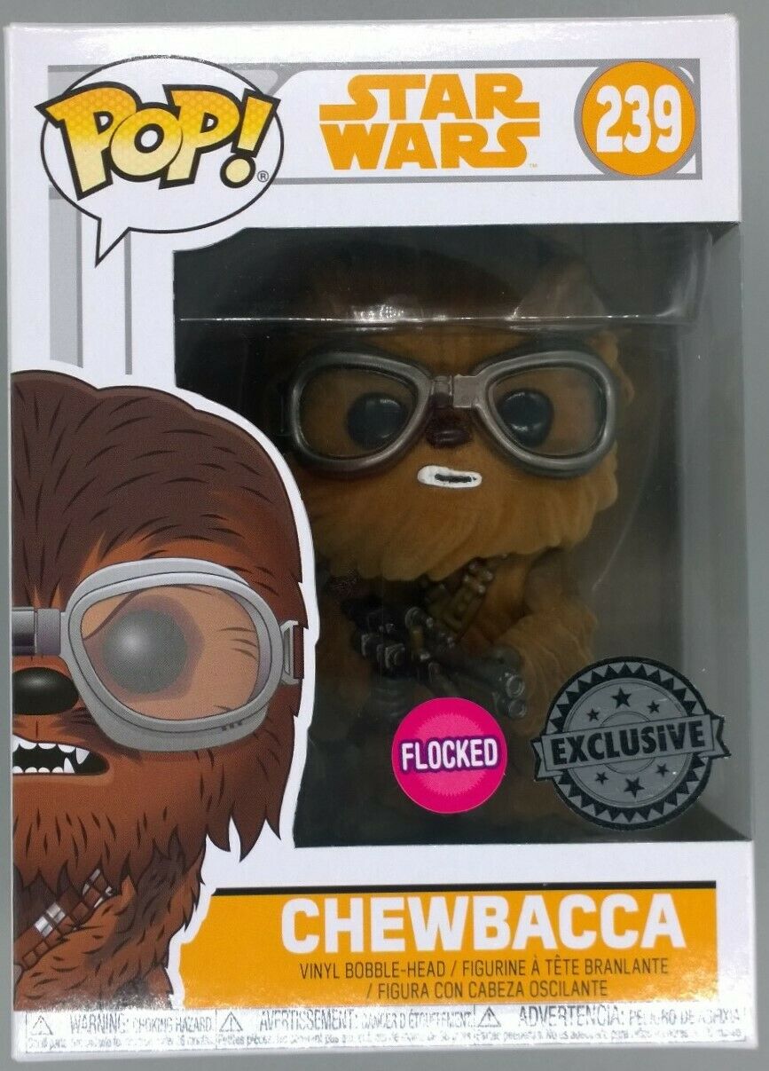#239 Chewbacca - Flocked - Star Wars Funko POP - PopsforSale.co.uk