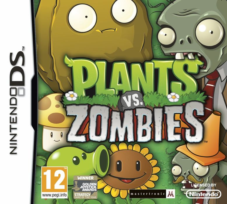 Plants Vs Zombies for the Nintendo DS/3DS
