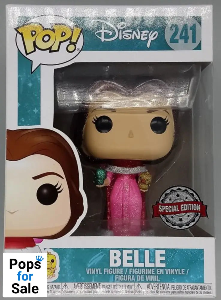 #241 Belle (Winter- Birds) Diamond Disney Beauty & The Beast Funko POP