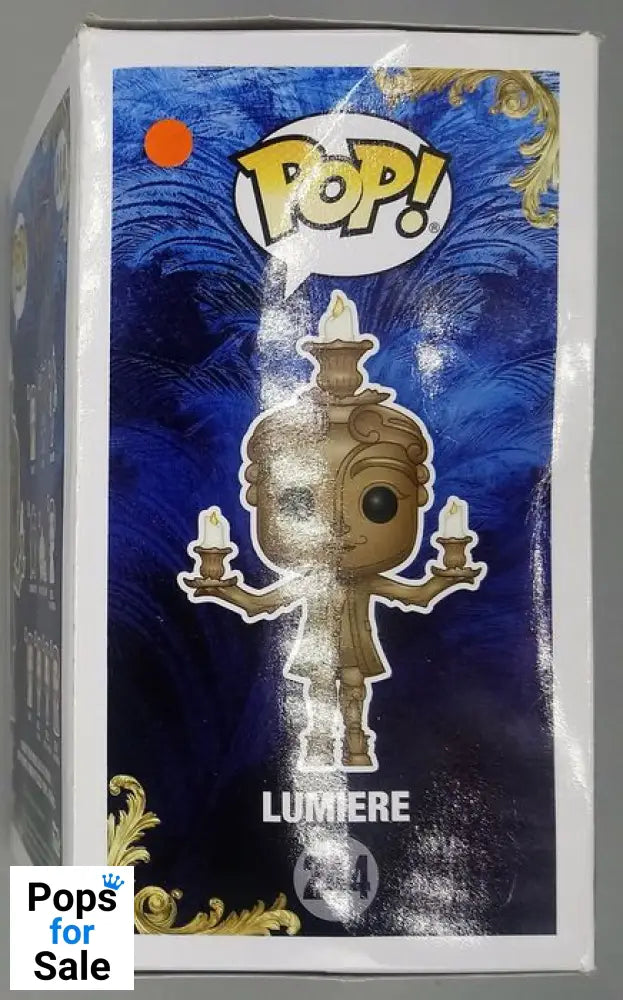 244 Lumiere - Disney Beauty And The Beast - Funko POP - Box Damaged