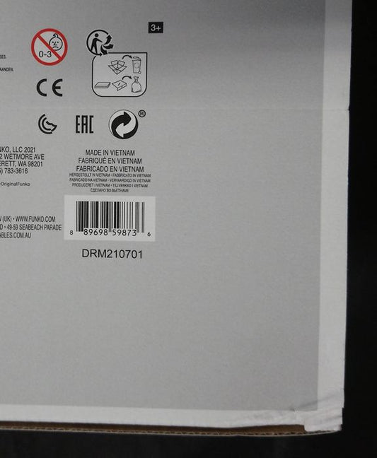 #353 Pikachu (Silver) 10 Inch Metallic Pokemon - Box Damaged Funko POP