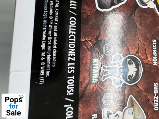250 Scorpion - Mortal Kombat X - Funko POP - Box Damaged