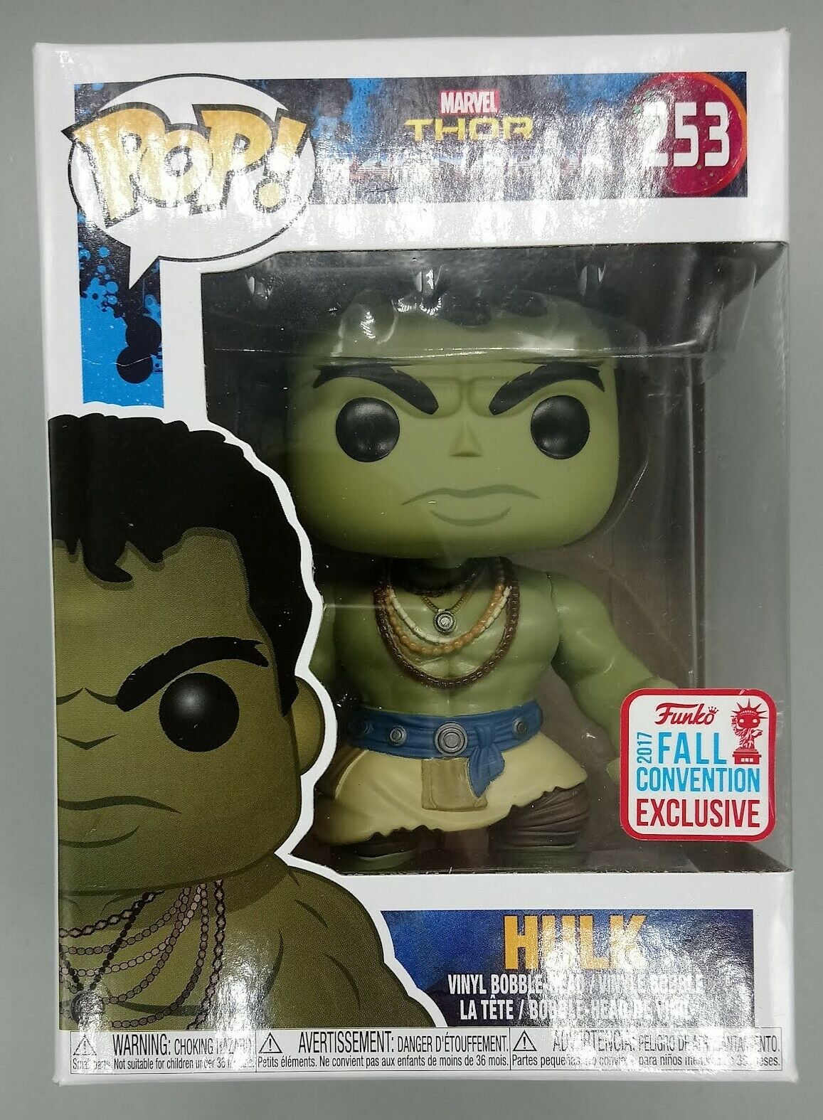 #253 Hulk (Casual) - Marvel Thor Ragnorok - 2017 Con Funko POP - PopsforSale.co.uk