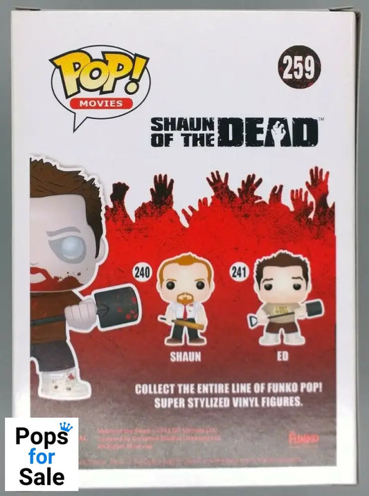 259 Ed (Zombie) - Shaun of the Dead - Funko POP - Box Damaged