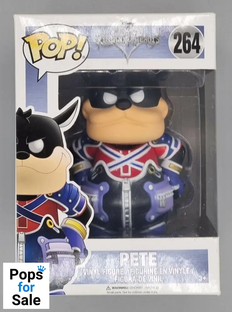 264 Pete - Disney Kingdom Hearts - Funko POP - Box Damaged