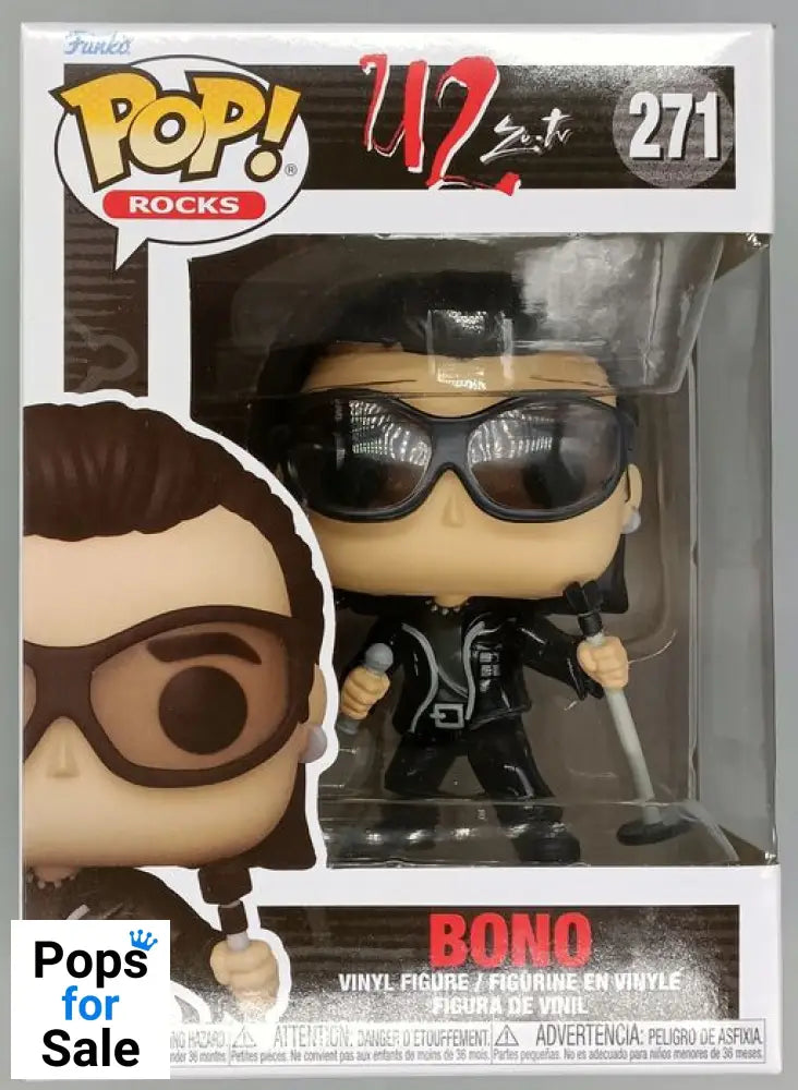 #271 Bono - U2 - Rocks Funko POP