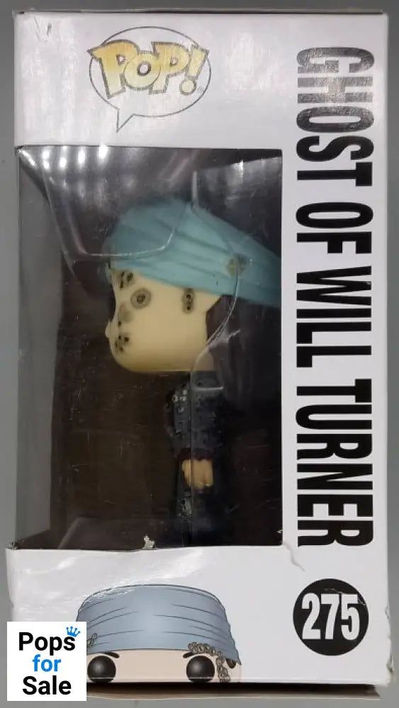 #275 Ghost of Will Turner - Disney Pirates - Box Damaged Funko POP
