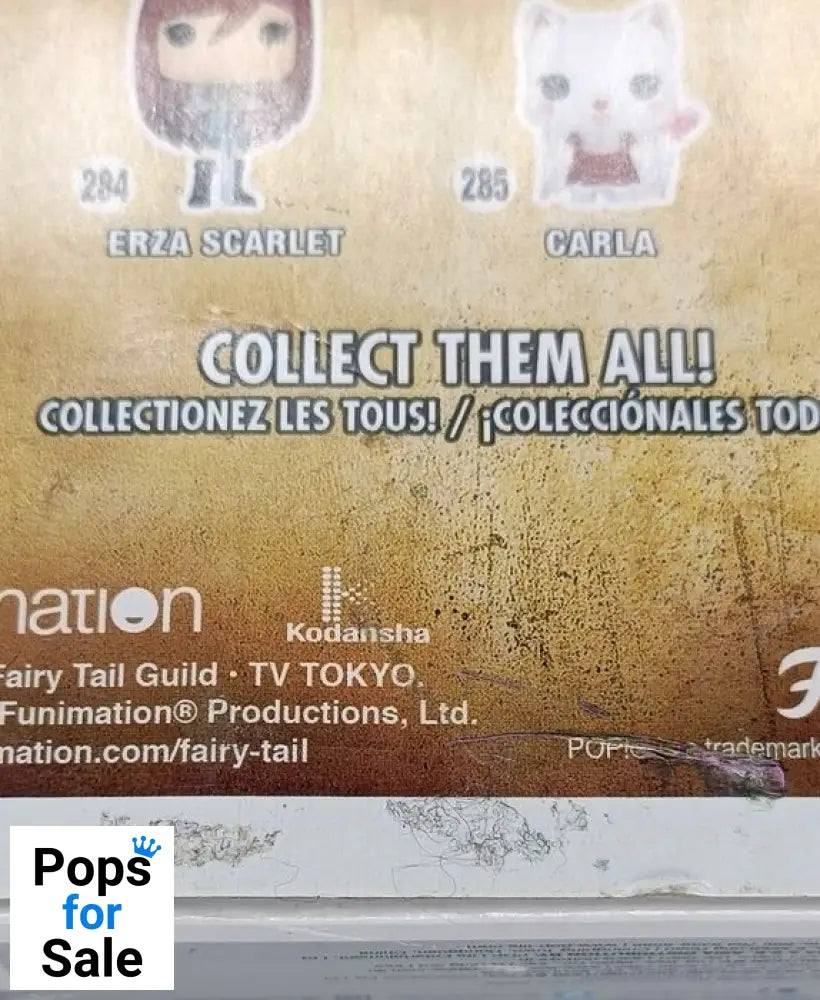 #282 Gray Fullbuster - Fairy Tail - Box Damaged Funko POP