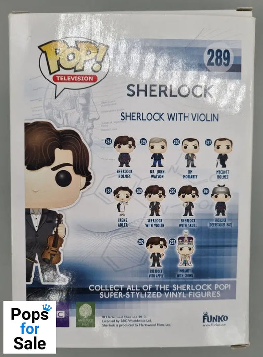 289 Sherlock with Violin - Sherlock Funko POP