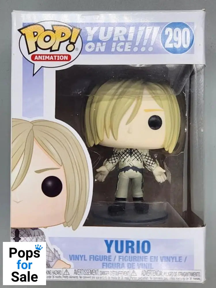 290 Yurio - Yuri!!! On Ice - Funko POP - Box Damaged