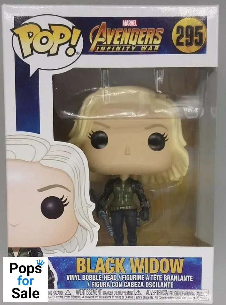 #295 Black Widow - Marvel Avengers Infinity War Funko POP