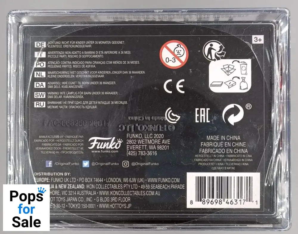 #297 Boba Fett (Burgundy) - Star Wars - Boba Fett UK Exclusive (Standard Size Bobble-Head) Funko POP