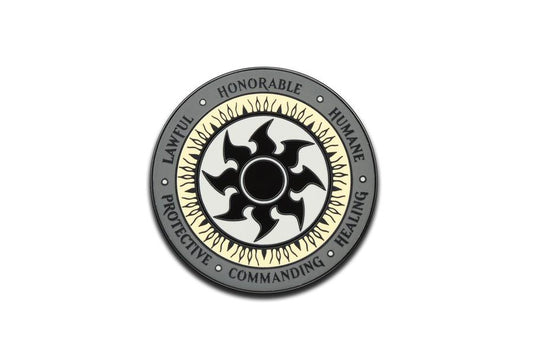 Pinfinity AR Pin: White Mana Crest - Magic the Gathering PFMTG008 Pin