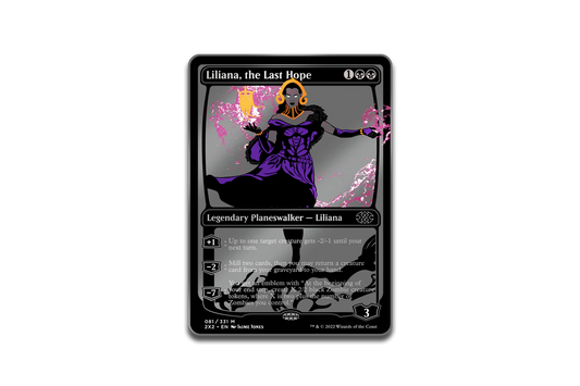 Pinfinity AR Pin: Limited Edition Liliana the Last Hope - Magic the Gathering PMTG055 Pin