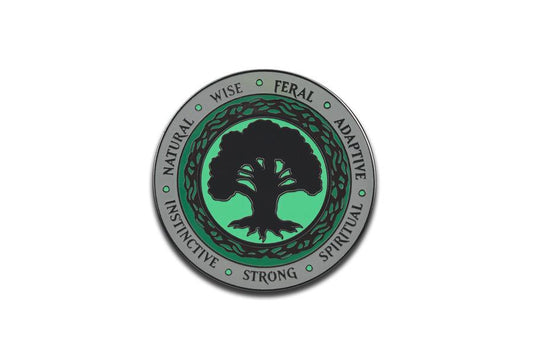 Pinfinity AR Pin: Green Mana Crest - Magic the Gathering PFMTG010 Pin