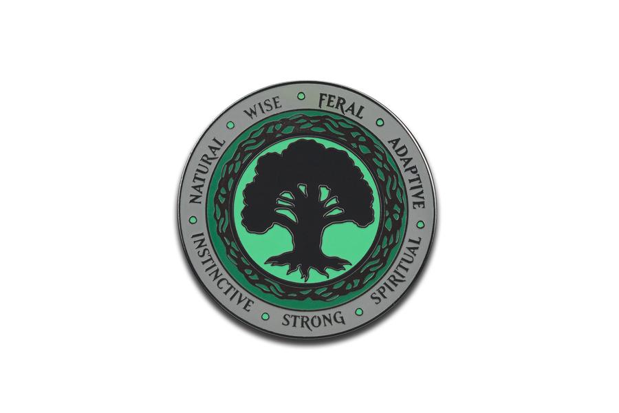 Pinfinity AR Pin: Green Mana Crest - Magic the Gathering PFMTG010 Pin