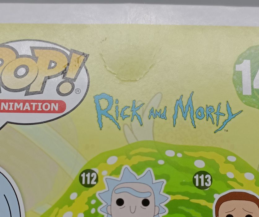 #140 Doofus Rick - Rick and Morty - Box Damaged Funko POP