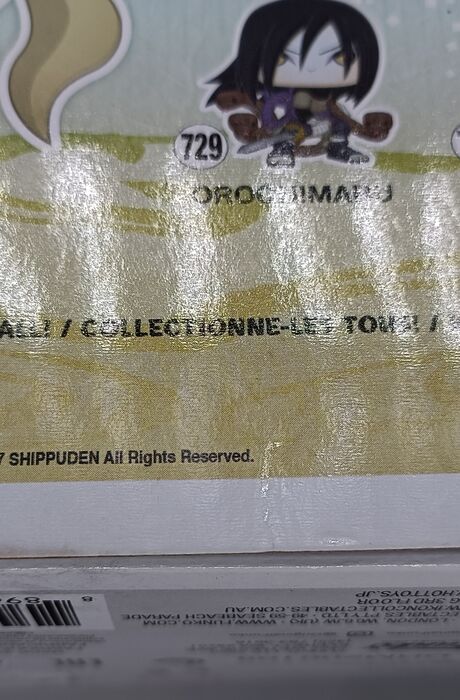 #730 Tsunade - Naruto Shippuden - Box Damaged Funko POP