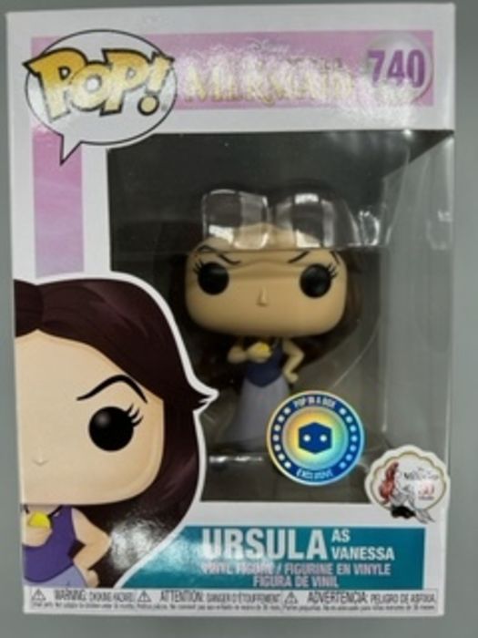 #740 Ursula (as Vanessa) - Disney The Little Mermaid Box Damaged Funko POP