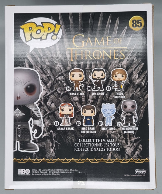 #85 The Mountain (Unmasked) - 6 Inch - Game of Thrones Funko POP