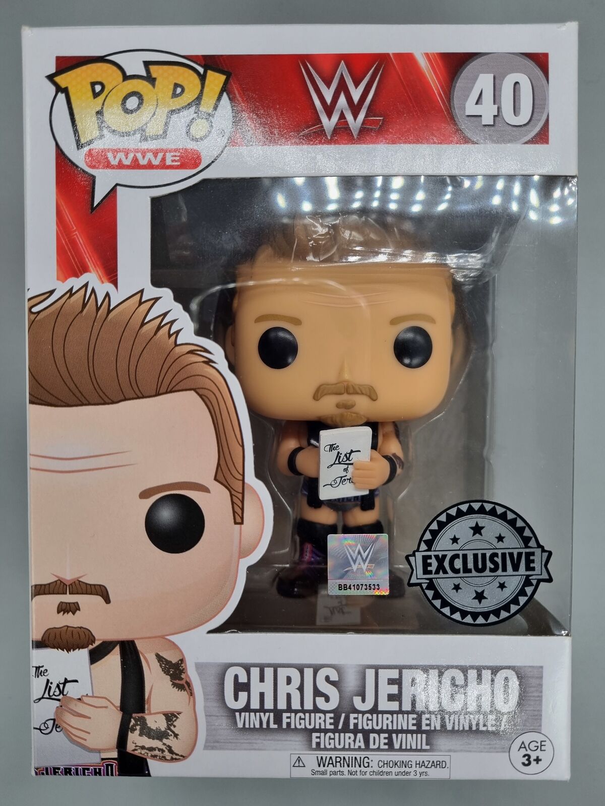 #40 Chris Jericho - WWE Funko POP
