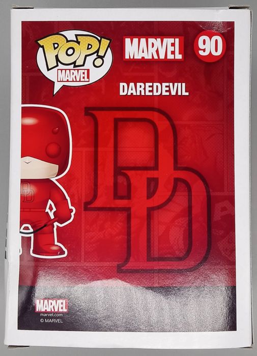 90 Daredevil (Yellow) - Marvel - Funko POP - Box Damaged