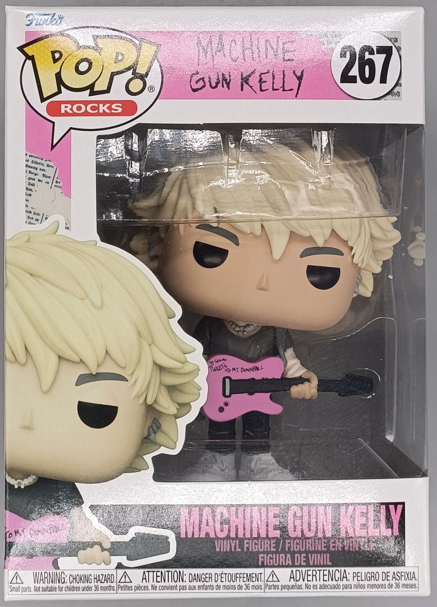 267 Machine Gun Kelly (Tickets to my Downfall) - Rocks Funko POP