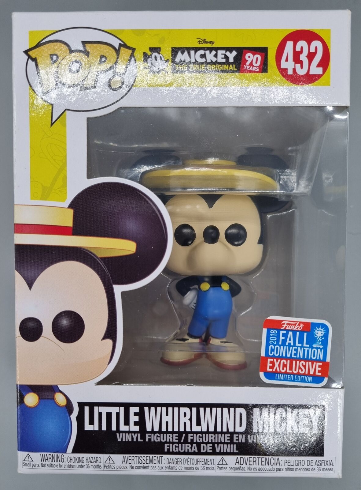 #432 Little Whirlwind Mickey - Disney 2018 Con Exclusive Funko POP