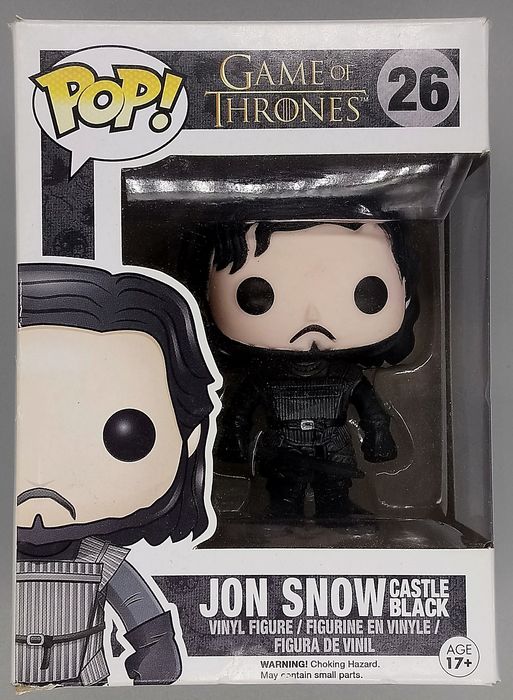 #26 Jon Snow (Castle Black) - Game of Thrones - Box Damaged Funko POP