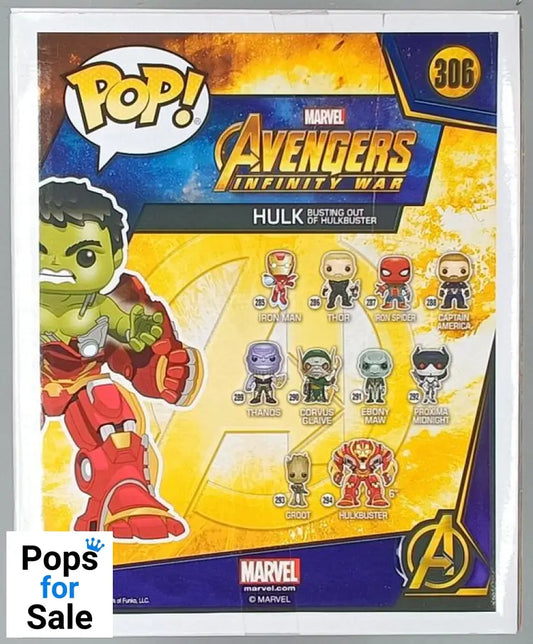 #306 Hulk (Busting Out of Hulkbuster) 6 Inch Marvel Avengers