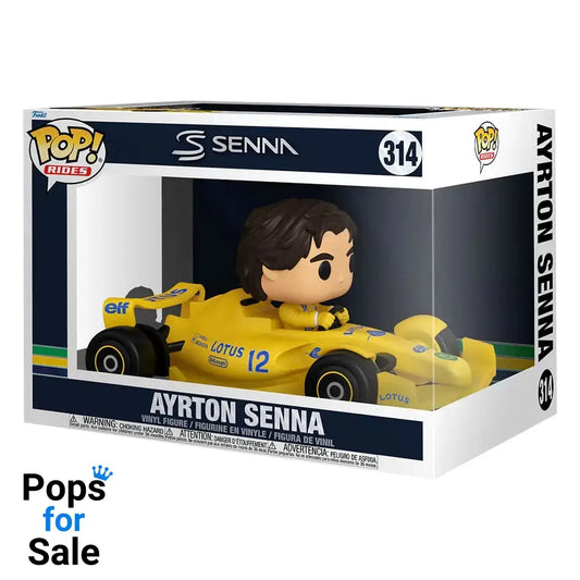 314 Ayrton Senna - McLaren - Rides - Formula 1 F1 Funko POP - Brand New