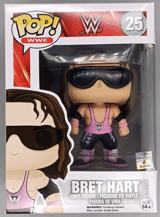 #25 Bret Hart - WWE Funko POP