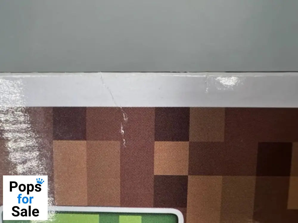 320 Creeper - Glow - Minecraft - Funko POP - Box Damaged