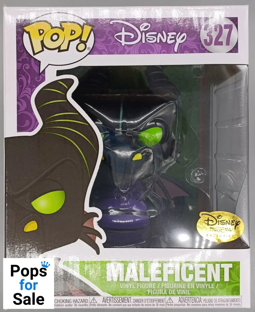 #327 Maleficent (Dragon) - 6 Inch - Disney Funko POP