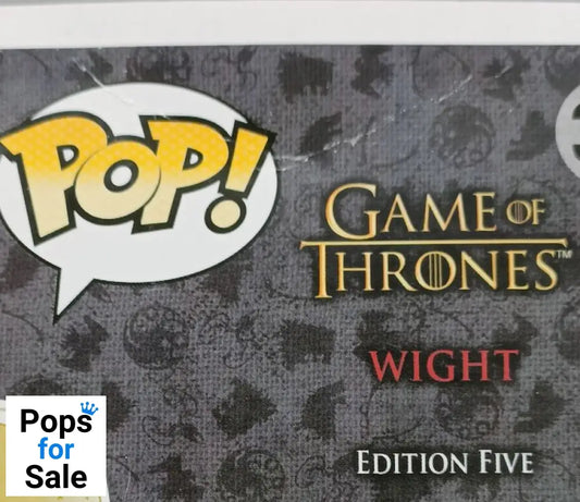 #33 Wight - Game of Thrones - Box Damaged Funko POP