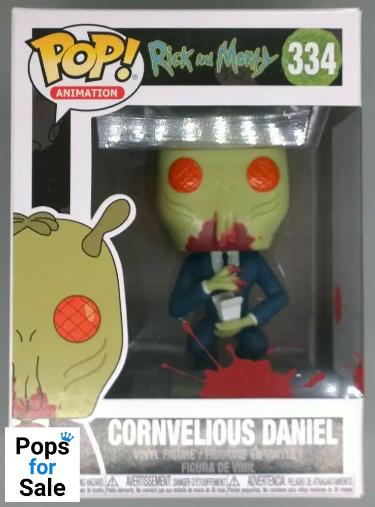 334 Cornvelious Daniel - Rick and Morty Funko POP