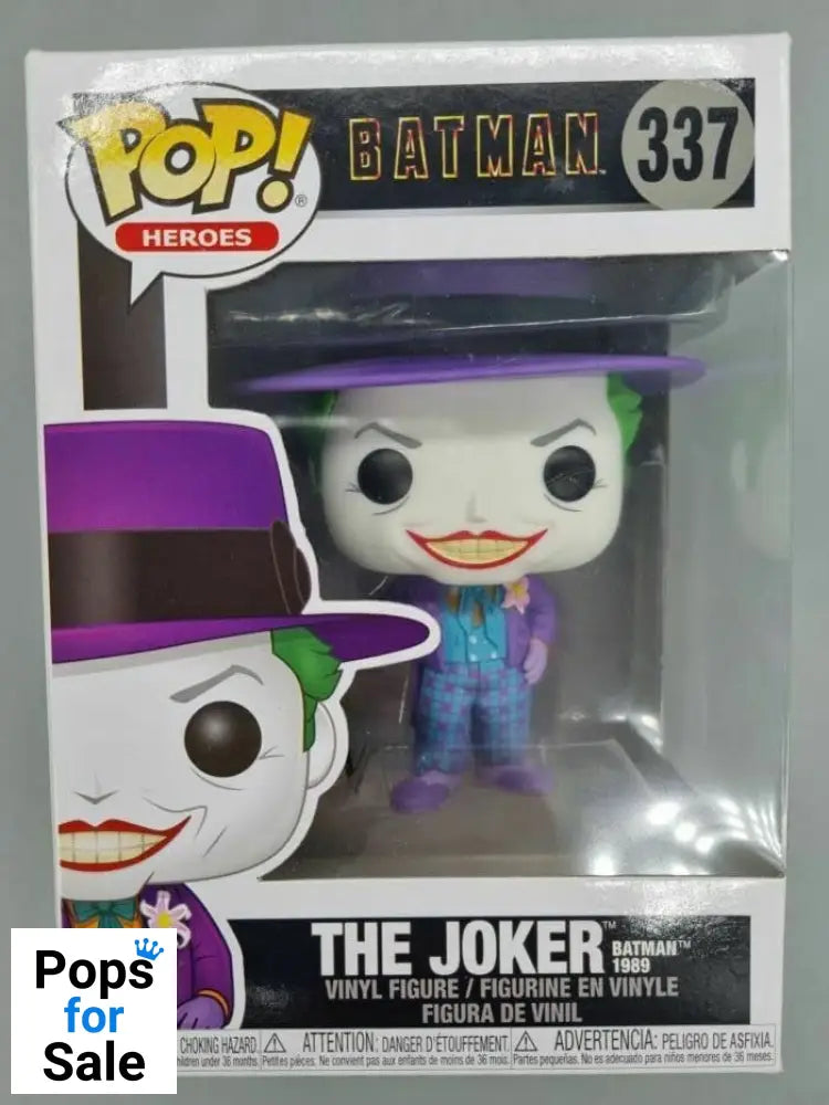 337 The Joker - DC - Batman 1989 - Funko POP - Box Damaged