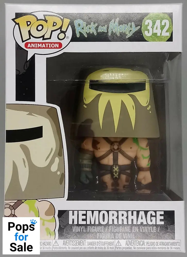 342 Hemorrhage - Rick and Morty Funko POP